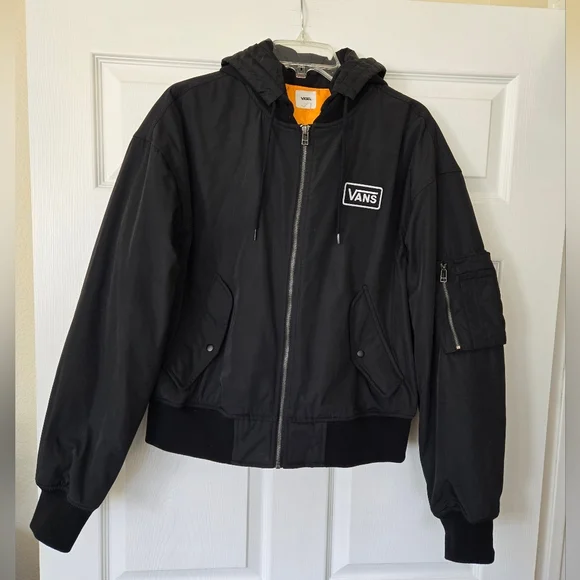 Vans "Boom Boom" Hooded Bomber Jacket, M - Picture 2 of 12